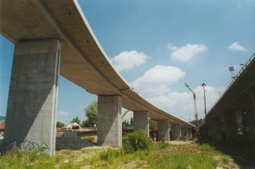 Diaľničný privádzač Žilina ľavobrežná, I. etapa, 2. stavba - Most cez Váh pri Tepličke