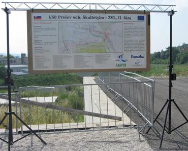 I/68 Prešov,  Škultétyho St. Road Branch - ZVL, Stage II