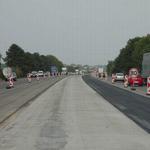 Modifications of the central reservation, D1 Senec - Trnava Stretch