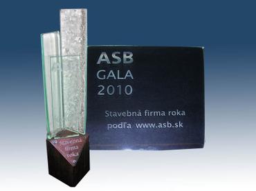 ASB GALA 2010 - stavebná firma roka