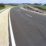 Práce na diaľničnom úseku M43 - východný obchvat Makó (MAĎARSKO)