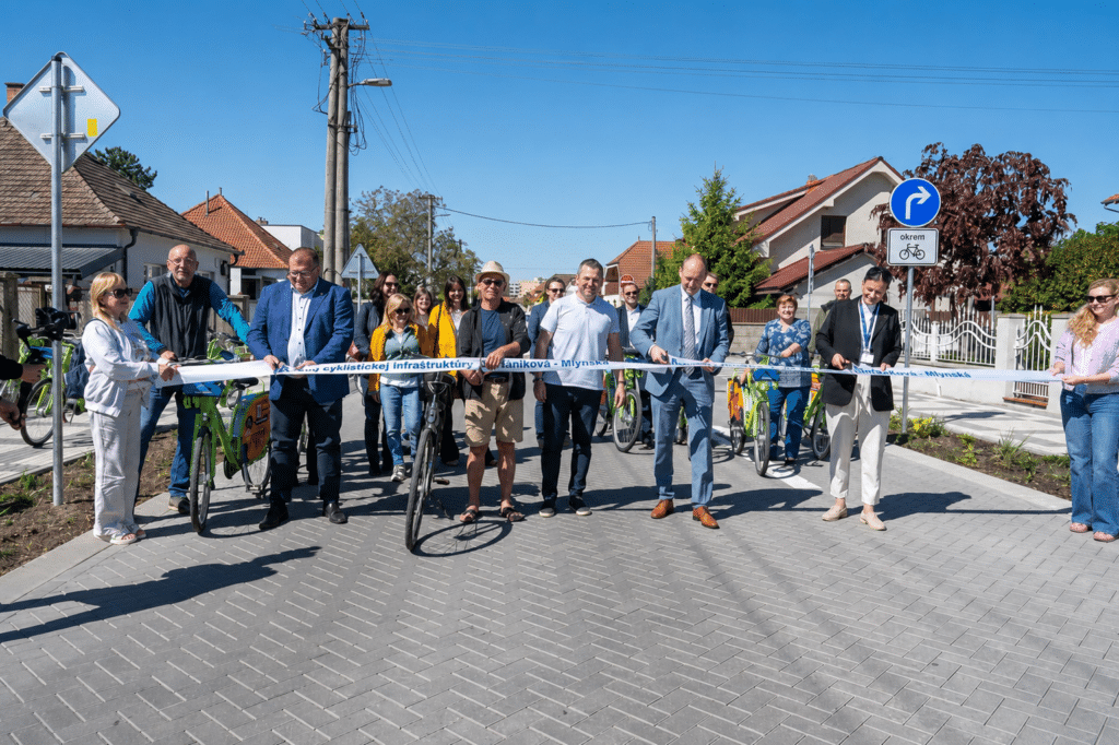 Radwege in Senec